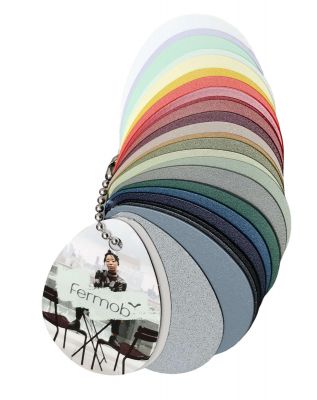 Colour sample colour card metal Fermob